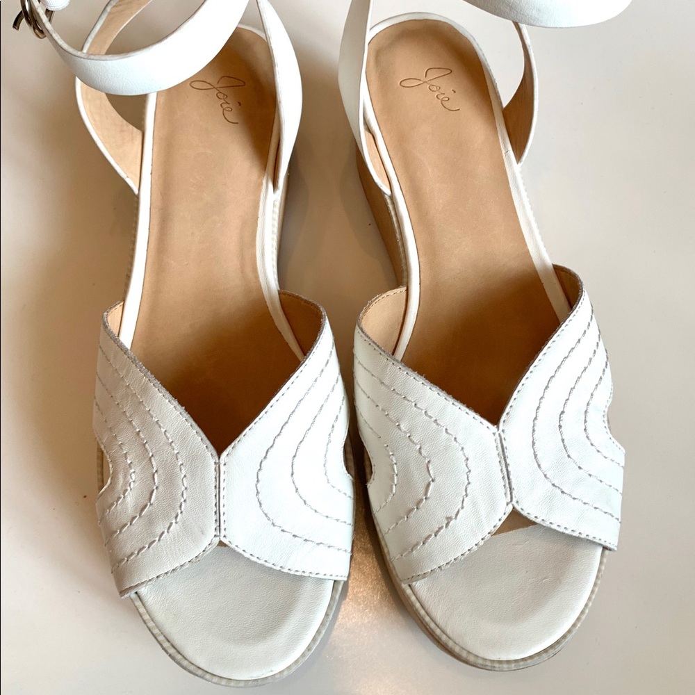 Joie Gabourey flatform white sandal size 8.5